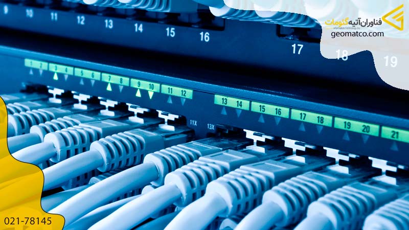 کابل شبکه یکی از انواع سخت افزار شبکه