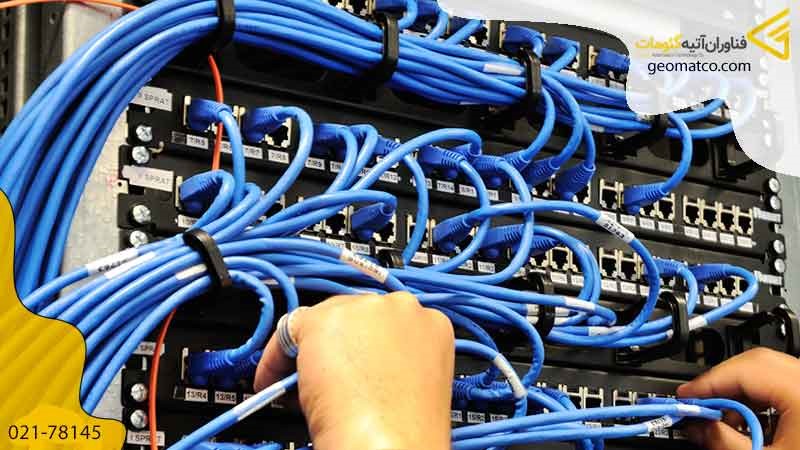 کابل ها و اتصال آن ها در شبکه و سرور